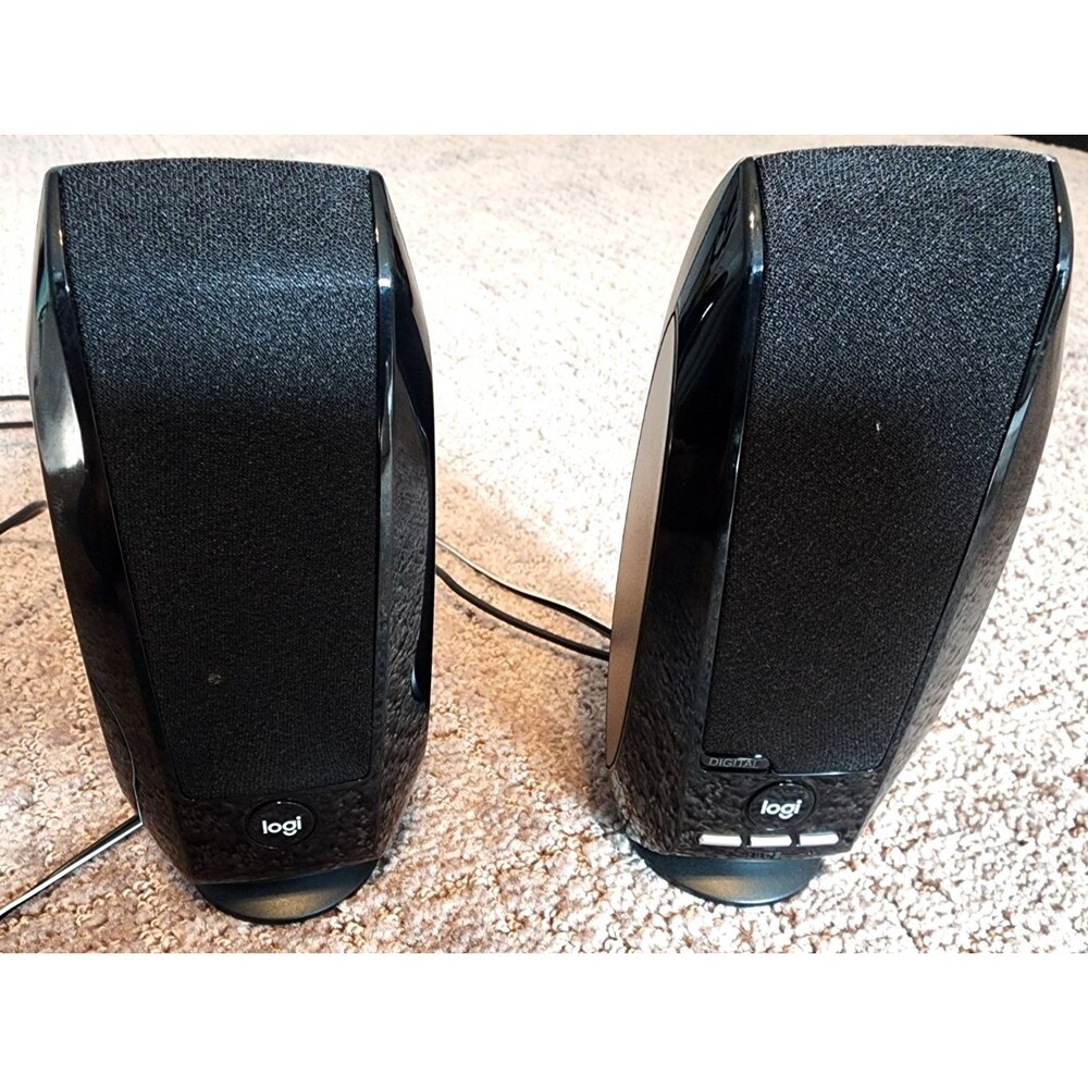 Logitech speakers S-150 M/N S-00038 USB Computer Speakers Tested